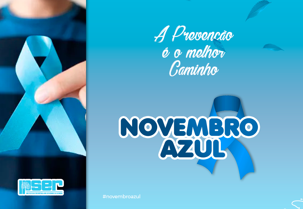 Novembro Azul - Mês de conscientização ao combate do câncer de próstata