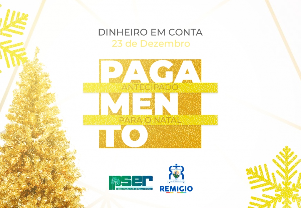 Natal com Pagamento Antecipado - Dezembro 2022